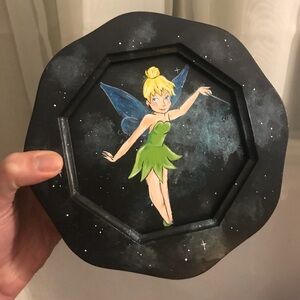 Hand painted upcycled jewellery box